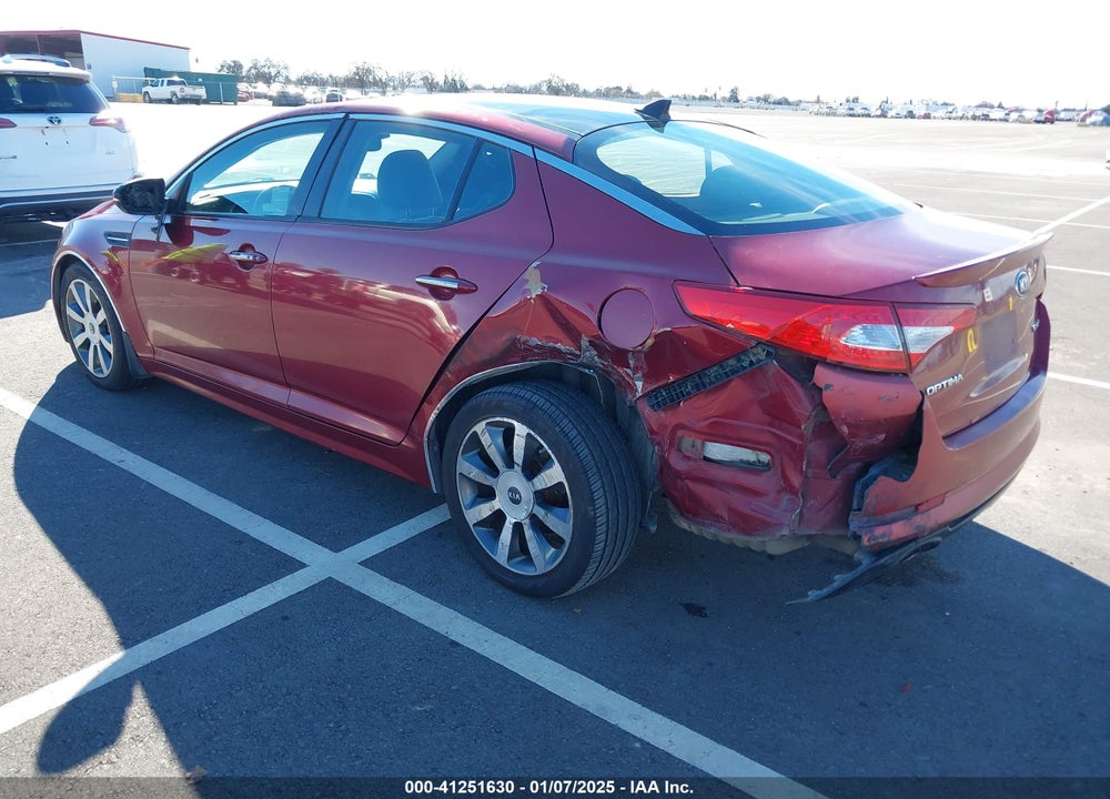 2013 KIA OPTIMA SX VIN: 5XXGR4A67DG118730