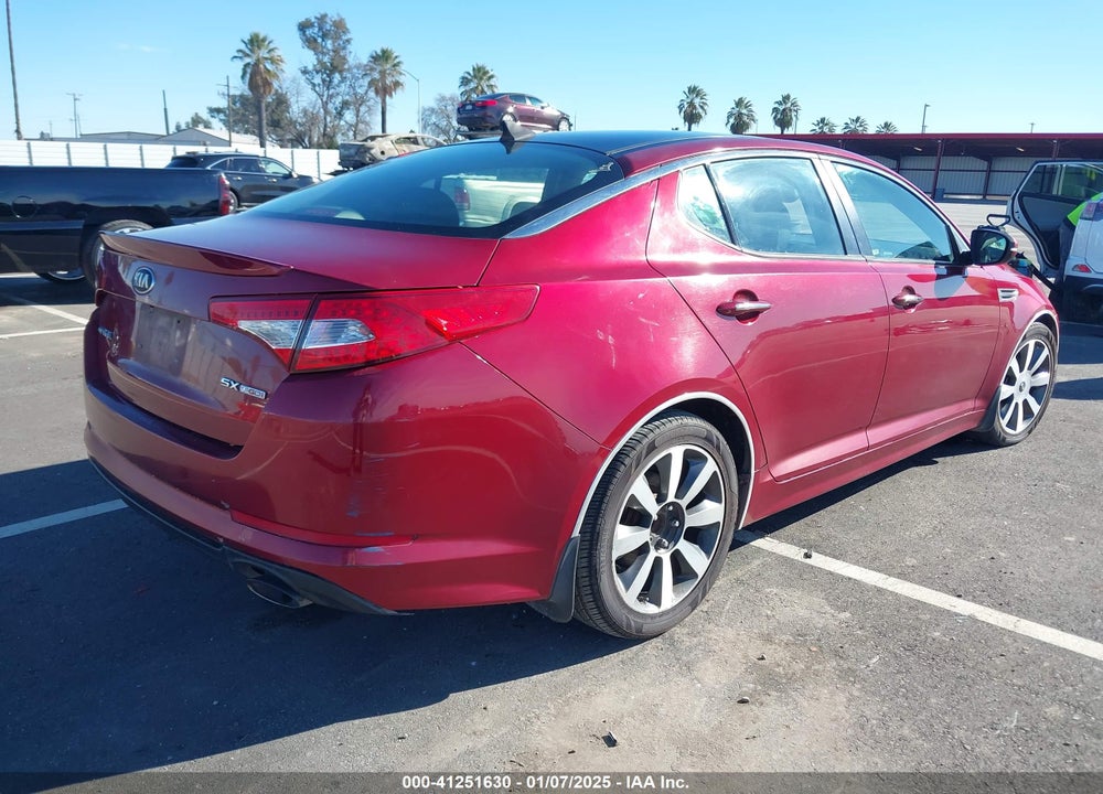 2013 KIA OPTIMA SX VIN: 5XXGR4A67DG118730