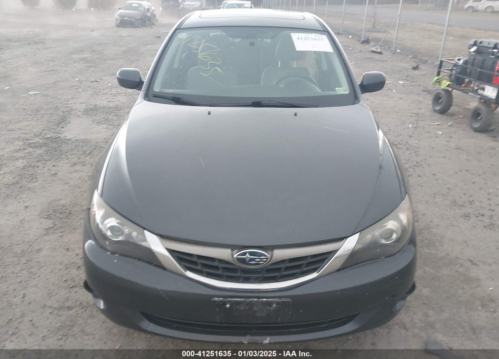 2009 SUBARU IMPREZA VIN: JF1GH60699H817230
