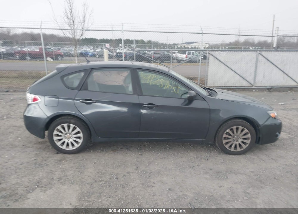 2009 SUBARU IMPREZA VIN: JF1GH60699H817230