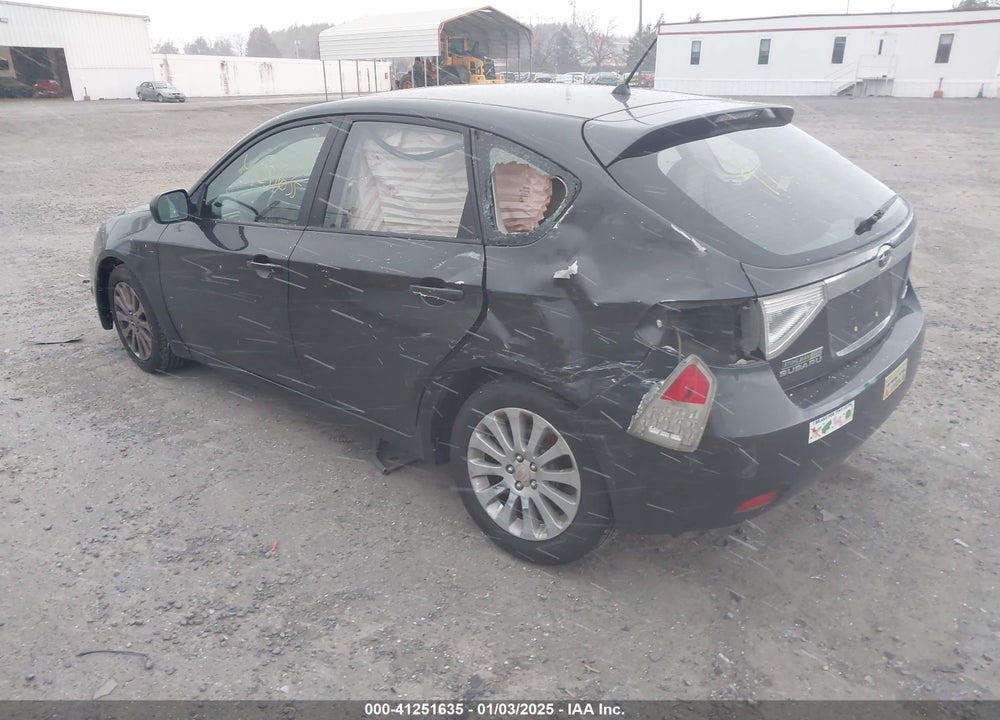 2009 SUBARU IMPREZA VIN: JF1GH60699H817230