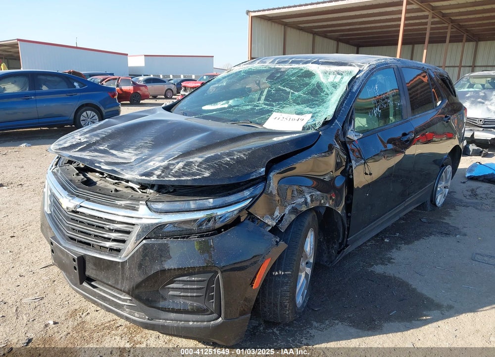 2022 CHEVROLET EQUINOX FWD LS VIN: 2GNAXHEV4N6136706