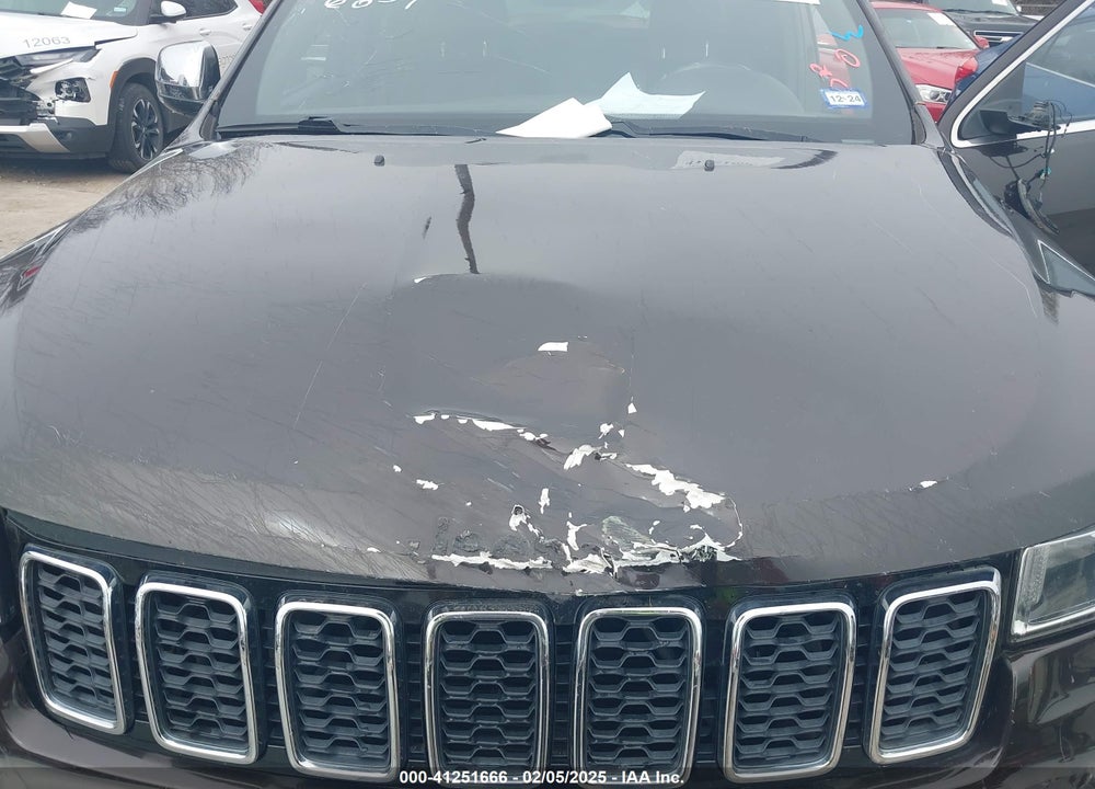 2017 JEEP GRAND CHEROKEE VIN: 1C4RJEBG0HC614567