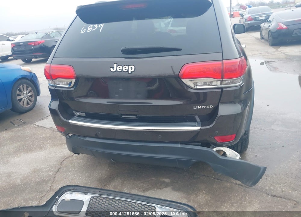 2017 JEEP GRAND CHEROKEE VIN: 1C4RJEBG0HC614567