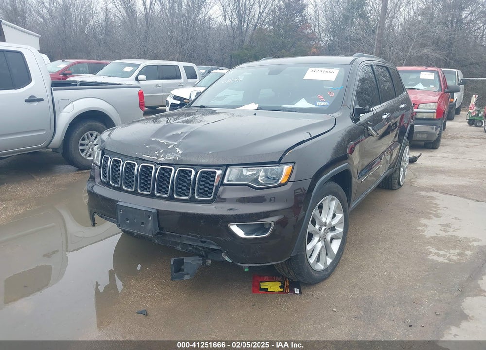 2017 JEEP GRAND CHEROKEE VIN: 1C4RJEBG0HC614567