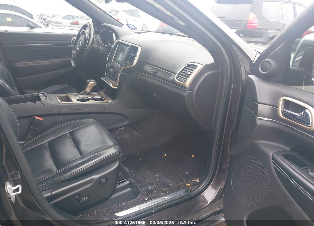 2017 JEEP GRAND CHEROKEE VIN: 1C4RJEBG0HC614567