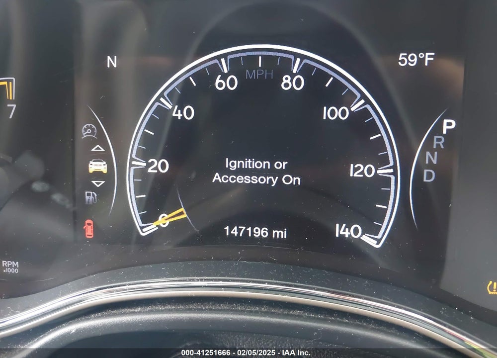2017 JEEP GRAND CHEROKEE VIN: 1C4RJEBG0HC614567
