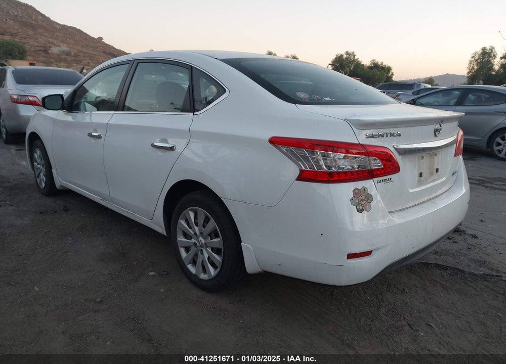 2015 NISSAN SENTRA FE+ S VIN: 3N1AB7AP9FY358038