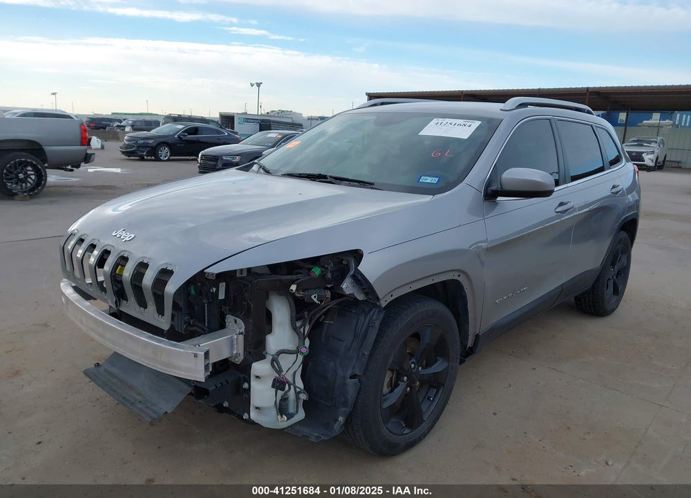 2016 JEEP CHEROKEE LATITUDE VIN: 1C4PJLCB2GW362915