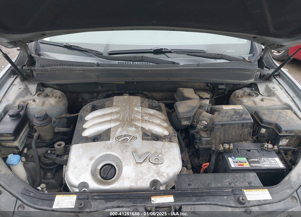2007 HYUNDAI SANTA FE VIN: 5NMSH13E27H091880