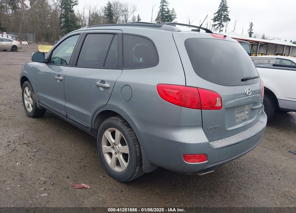 2007 HYUNDAI SANTA FE VIN: 5NMSH13E27H091880