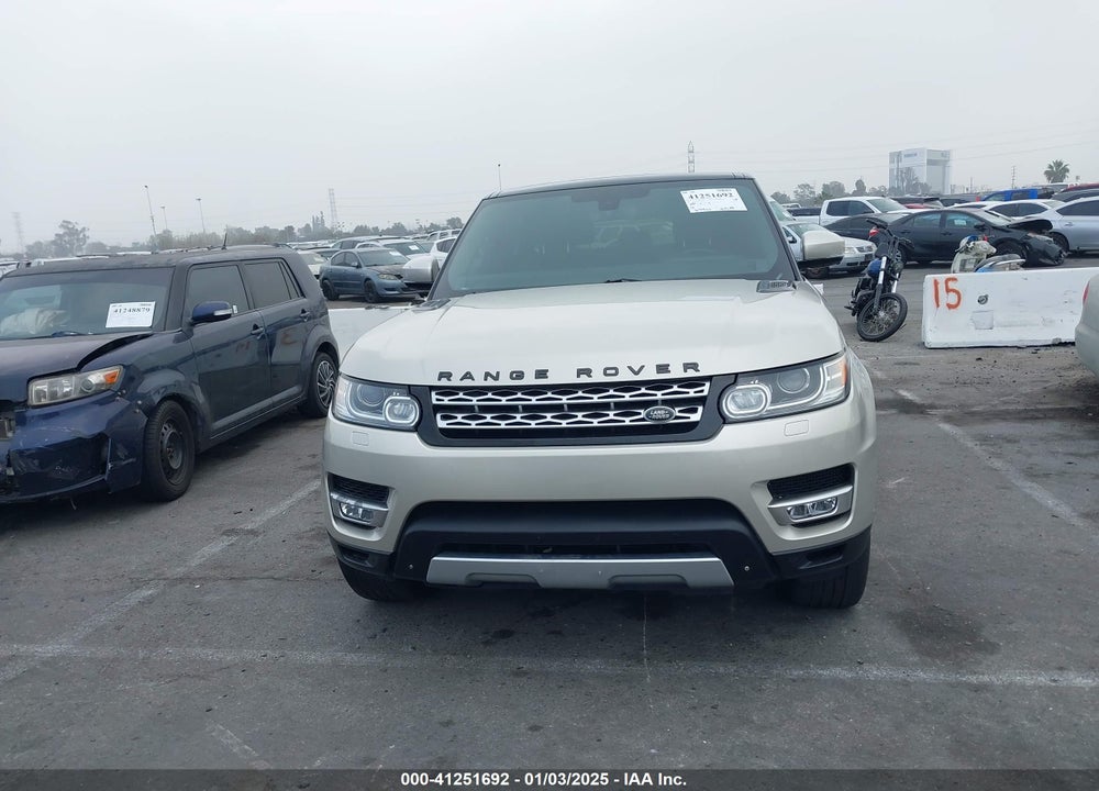 2014 LAND ROVER RANGE ROVER SPORT 3.0L V6 SUPERCHARGED HSE VIN: SALWR2WF4EA342133