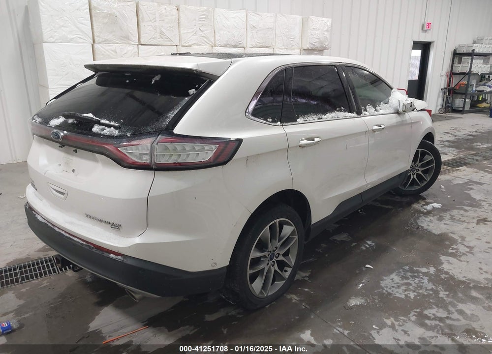2016 FORD EDGE TITANIUM VIN: 2FMPK4K80GBC30838