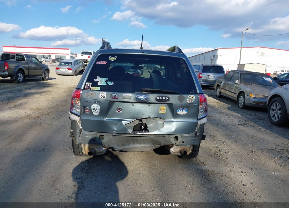 2009 SUBARU FORESTER 2.5X VIN: JF2SH63689H711210