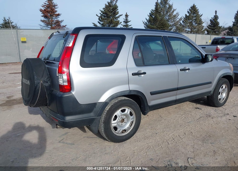 2005 HONDA CR-V LX VIN: JHLRD68595C007942
