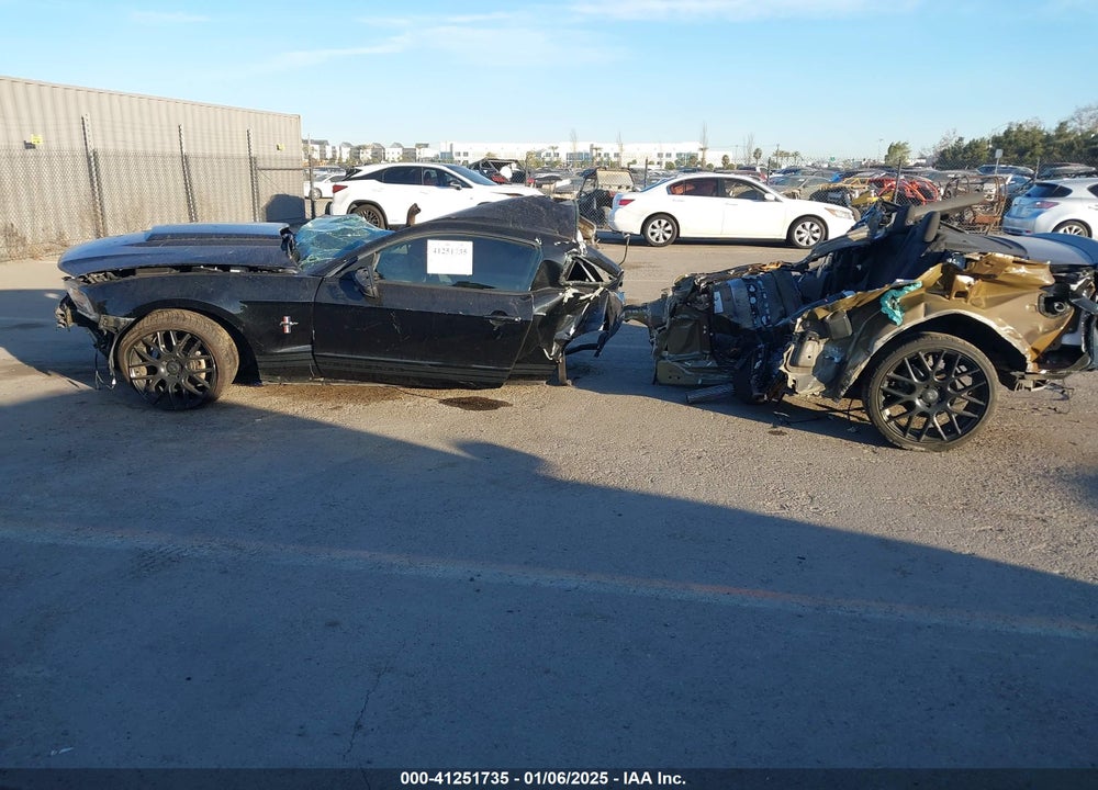 2012 FORD MUSTANG VIN: 1ZVBP8AMXC5282091