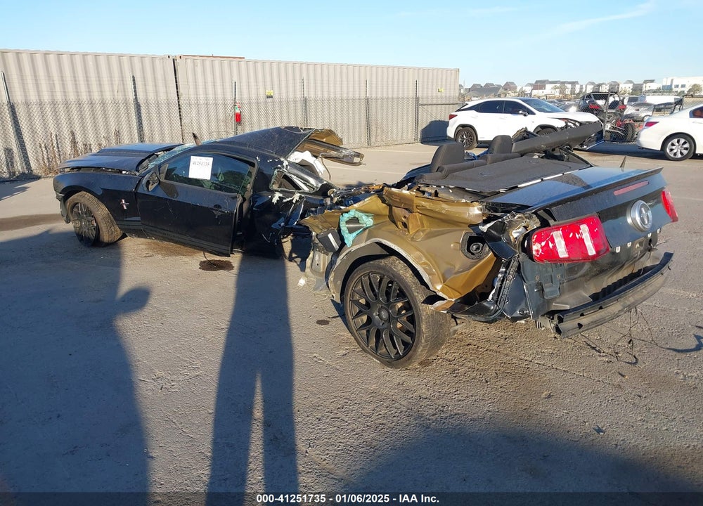 2012 FORD MUSTANG VIN: 1ZVBP8AMXC5282091