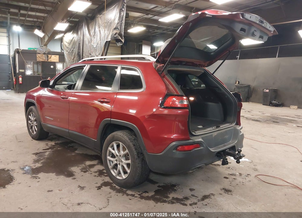 2016 JEEP CHEROKEE LATITUDE VIN: 1C4PJMCB0GW148320