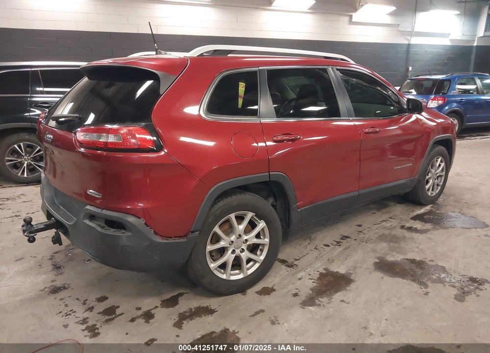 2016 JEEP CHEROKEE LATITUDE VIN: 1C4PJMCB0GW148320