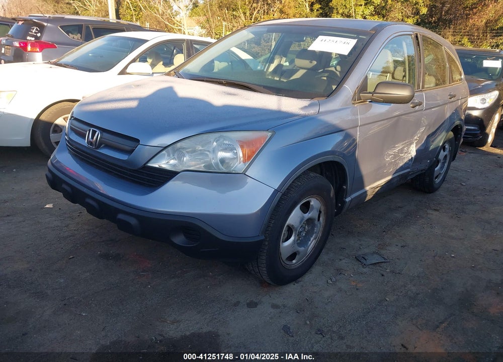 2008 HONDA CR-V LX VIN: 5J6RE38358L001948