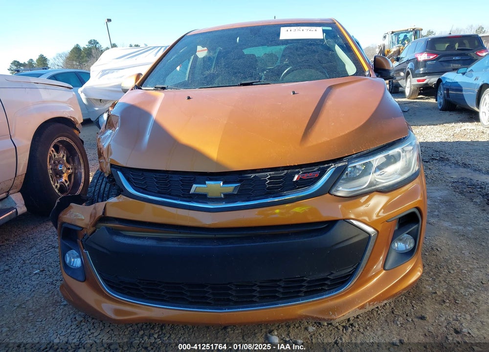 2017 CHEVROLET SONIC VIN: 1G1JF6SB4H4123768