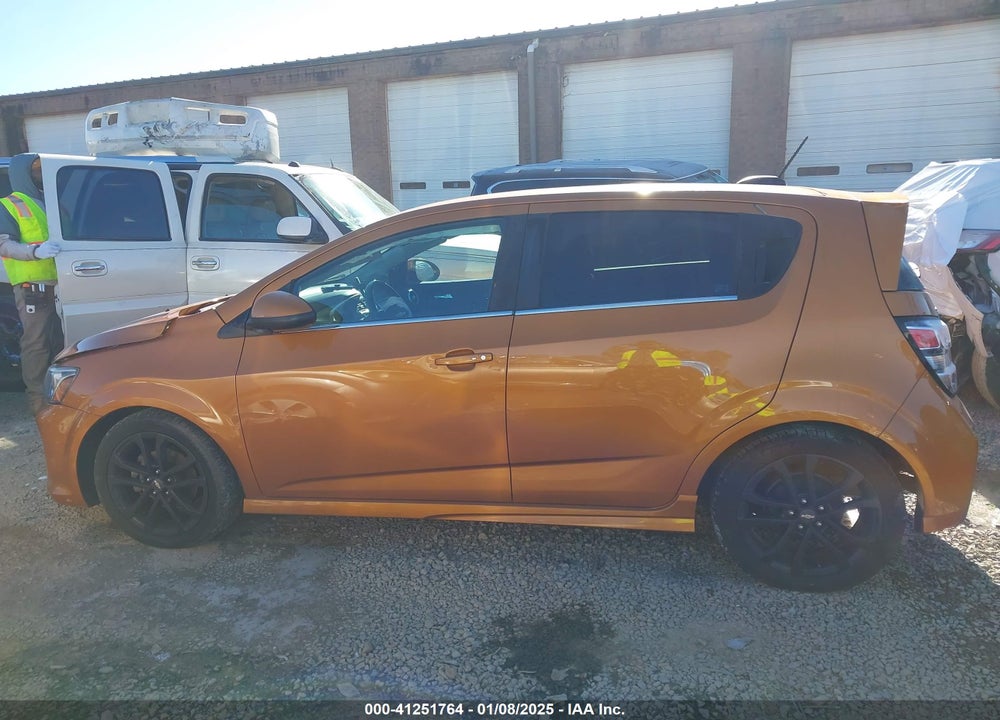 2017 CHEVROLET SONIC VIN: 1G1JF6SB4H4123768