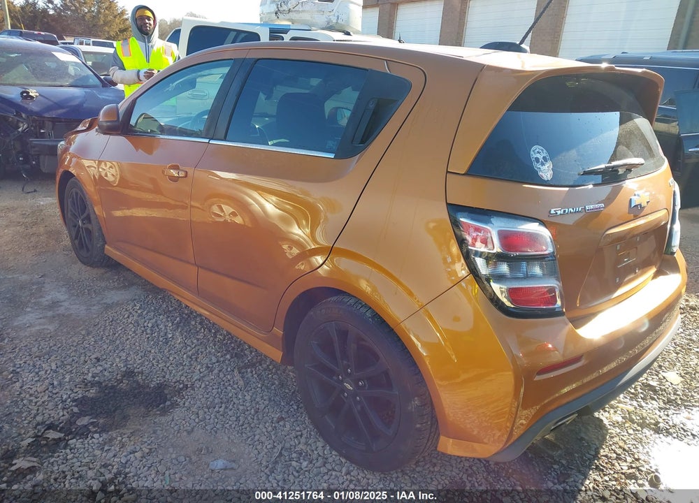 2017 CHEVROLET SONIC VIN: 1G1JF6SB4H4123768