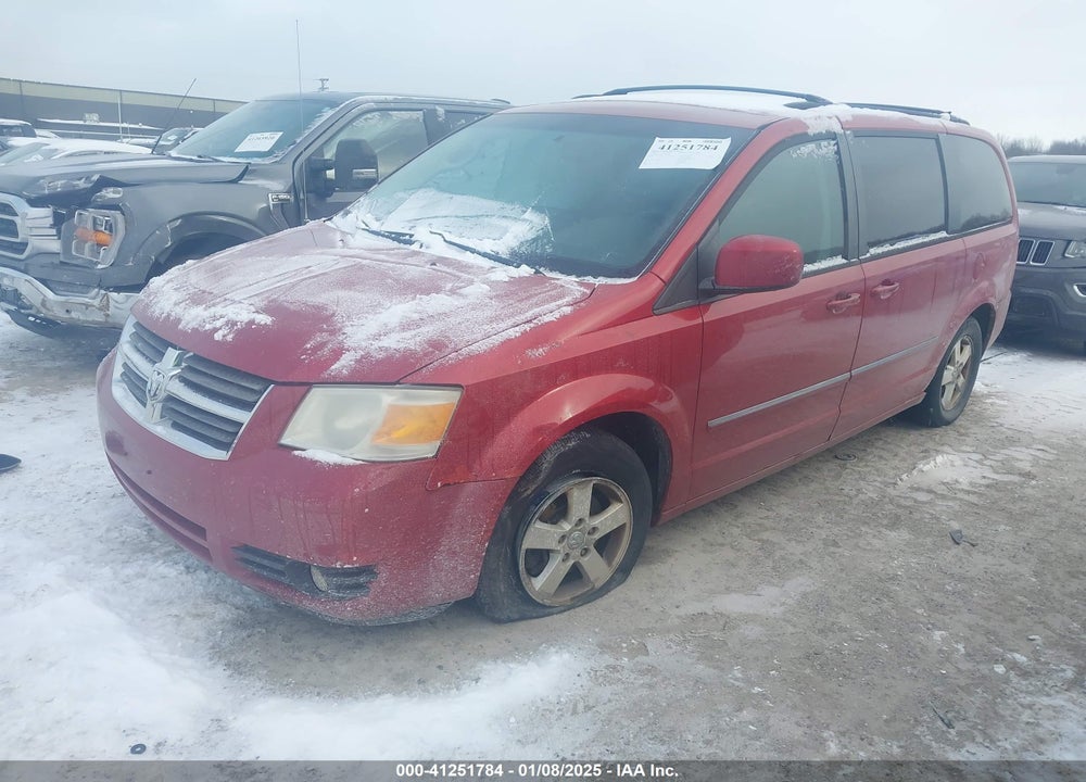 2009 DODGE GRAND CARAVAN SXT VIN: 2D8HN54149R533302