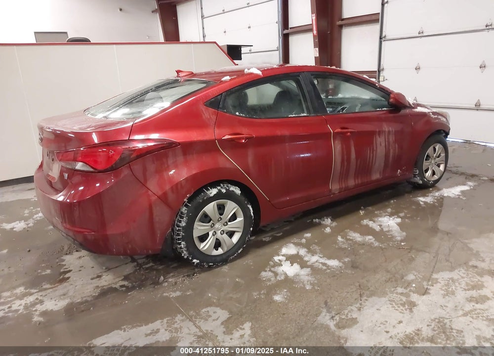 2016 HYUNDAI ELANTRA SE VIN: 5NPDH4AE6GH714661