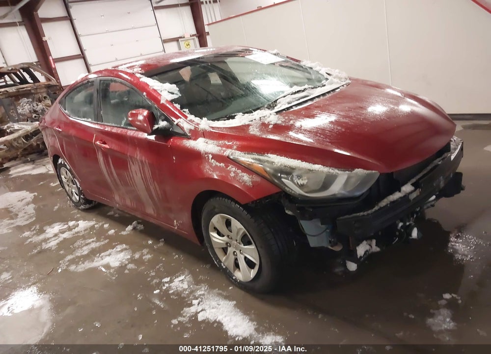 2016 HYUNDAI ELANTRA SE VIN: 5NPDH4AE6GH714661