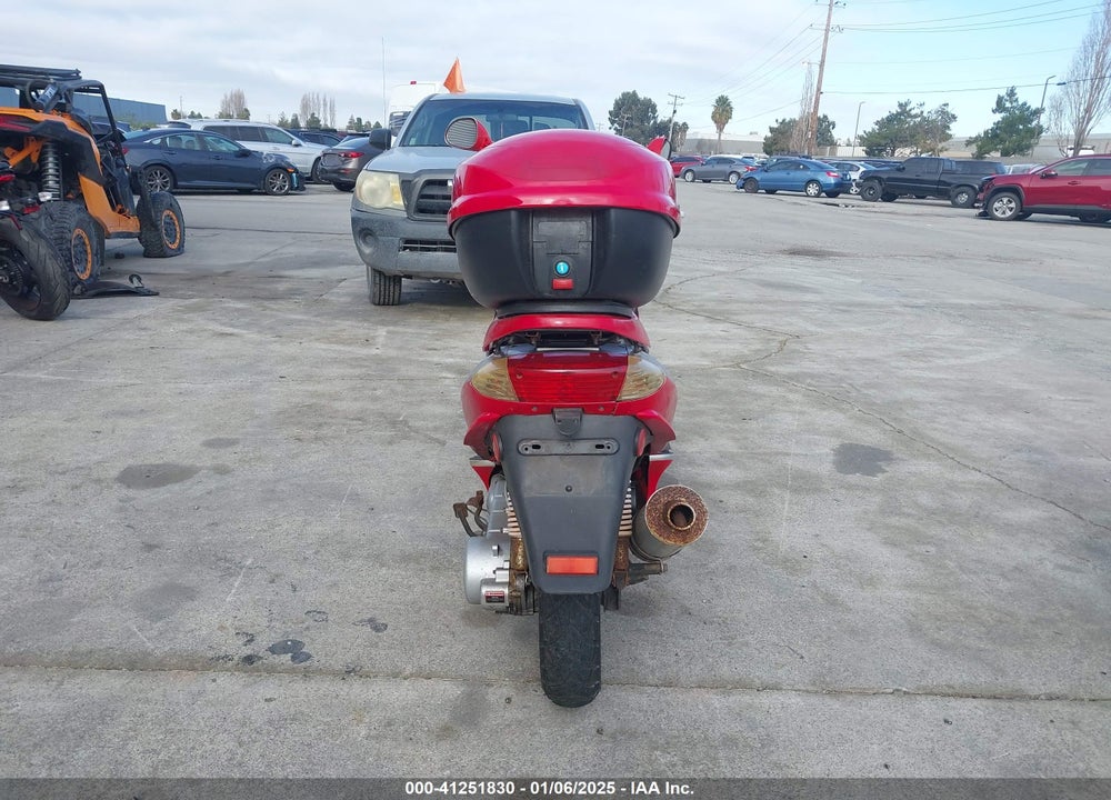 2012 JONWAY SCOOTER VIN: L8YTCKPM5CM300155
