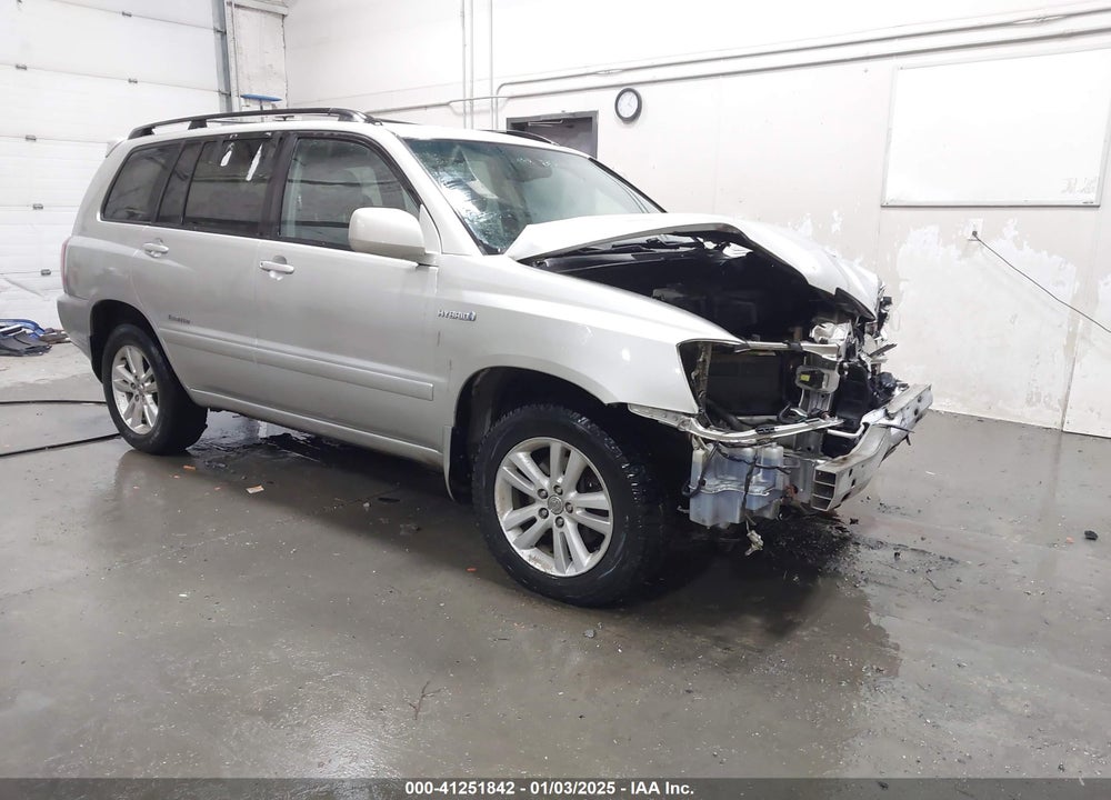 2006 TOYOTA HIGHLANDER HYBRID LIMITED V6 VIN: JTEEW21A460025219