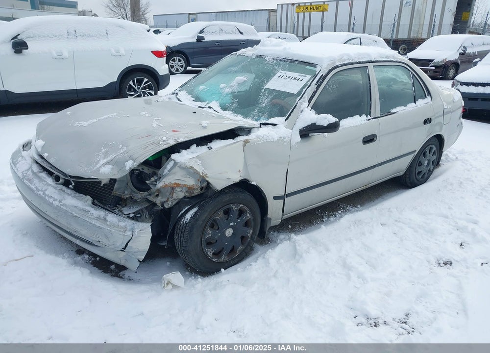 2000 TOYOTA COROLLA CE VIN: 2T1BR12E0YC264656