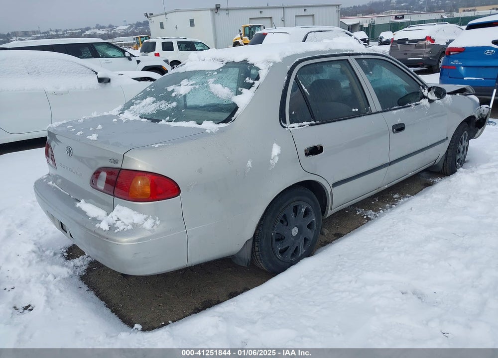 2000 TOYOTA COROLLA CE VIN: 2T1BR12E0YC264656