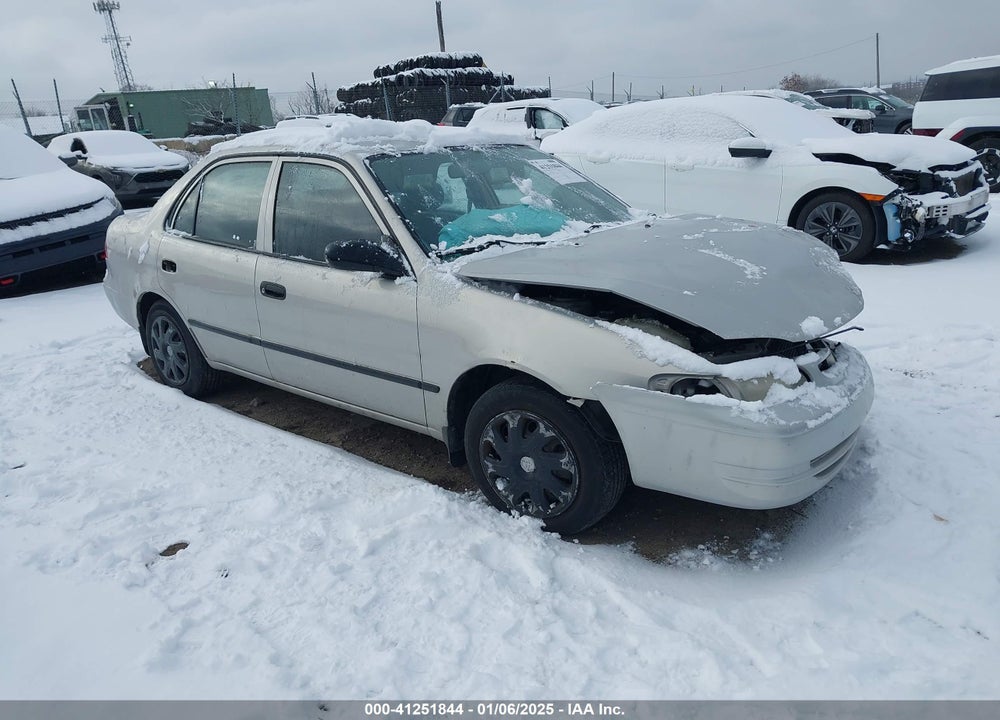 2000 TOYOTA COROLLA CE VIN: 2T1BR12E0YC264656
