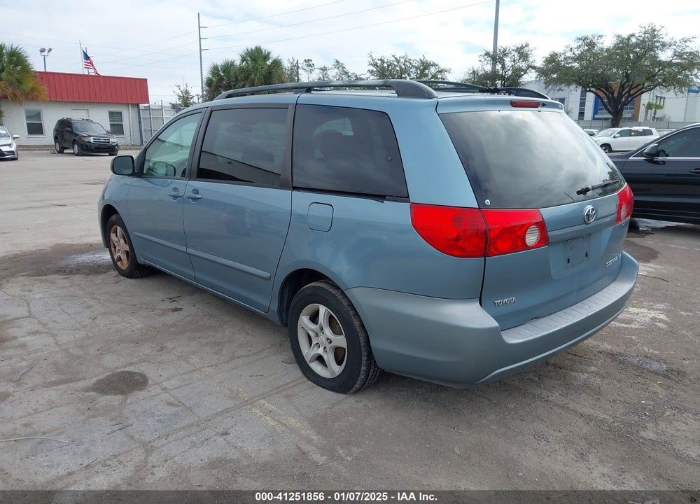 2006 TOYOTA SIENNA LE VIN: 5TDZA23C26S509924