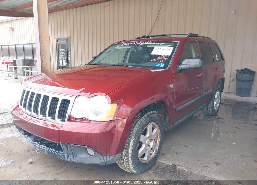 2008 JEEP GRAND CHEROKEE LAREDO VIN: 1J8HR48N88C126514