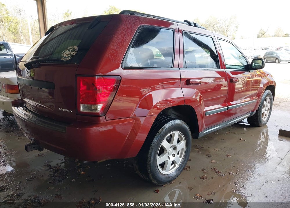 2008 JEEP GRAND CHEROKEE LAREDO VIN: 1J8HR48N88C126514