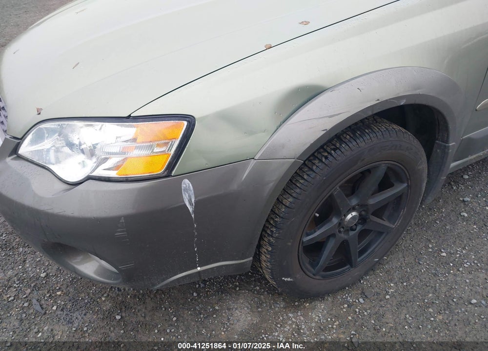 2007 SUBARU OUTBACK 2.5I VIN: 4S4BP61C577335221