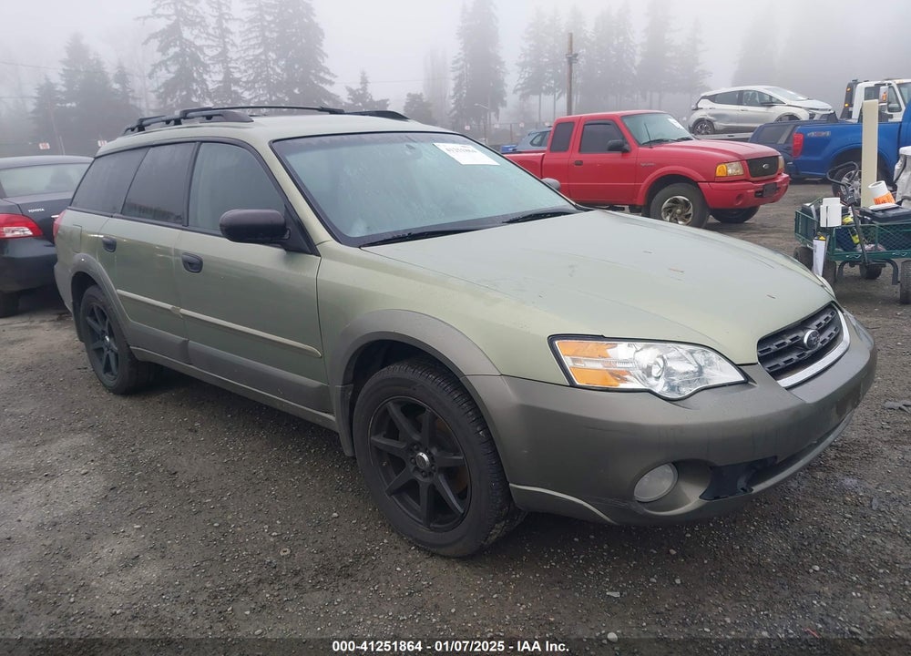 2007 SUBARU OUTBACK 2.5I VIN: 4S4BP61C577335221