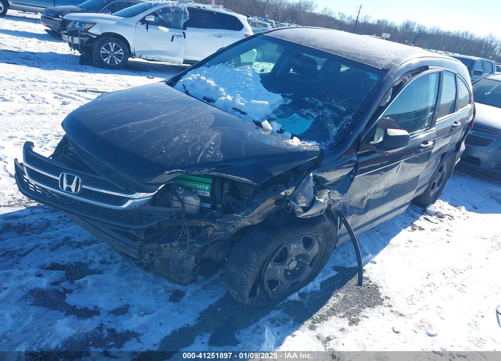 2011 HONDA CR-V LX VIN: 5J6RE4H39BL002422