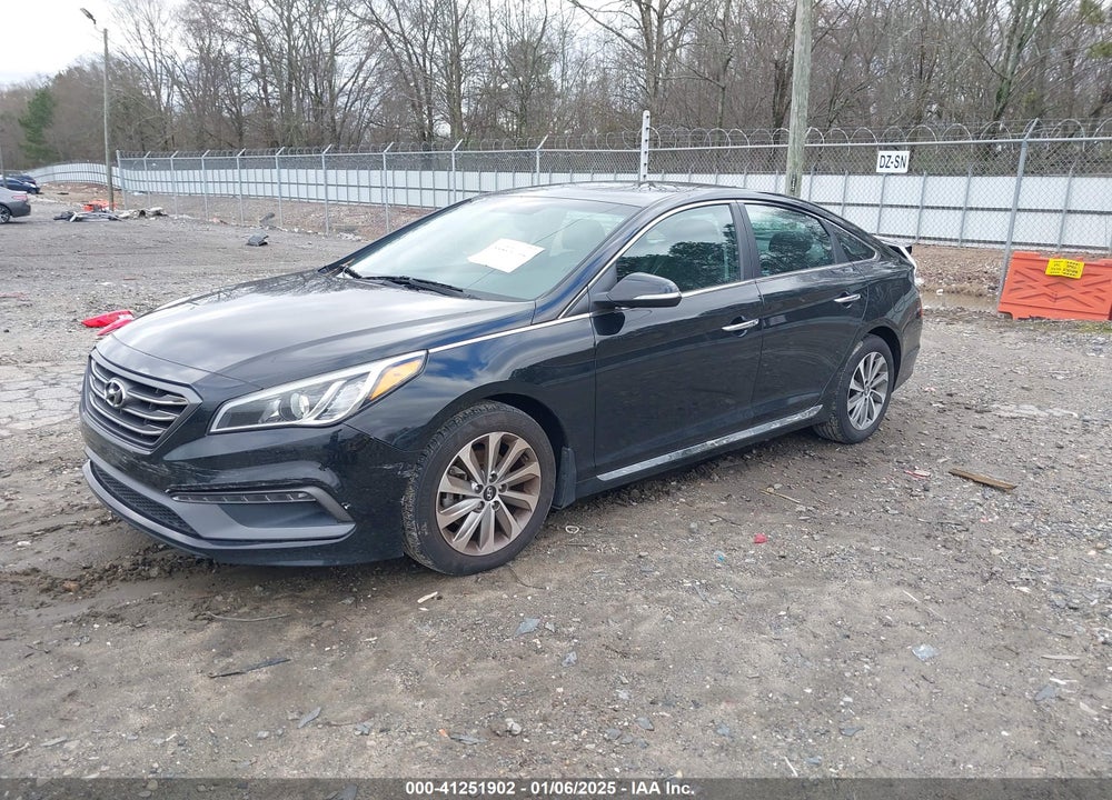2016 HYUNDAI SONATA SPORT VIN: 5NPE34AF0GH281026
