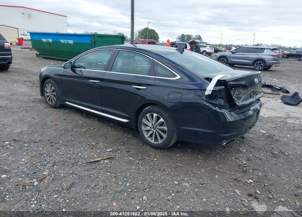 2016 HYUNDAI SONATA SPORT VIN: 5NPE34AF0GH281026