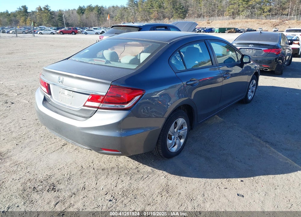 2013 HONDA CIVIC VIN: 2HGFB2F57DH594821