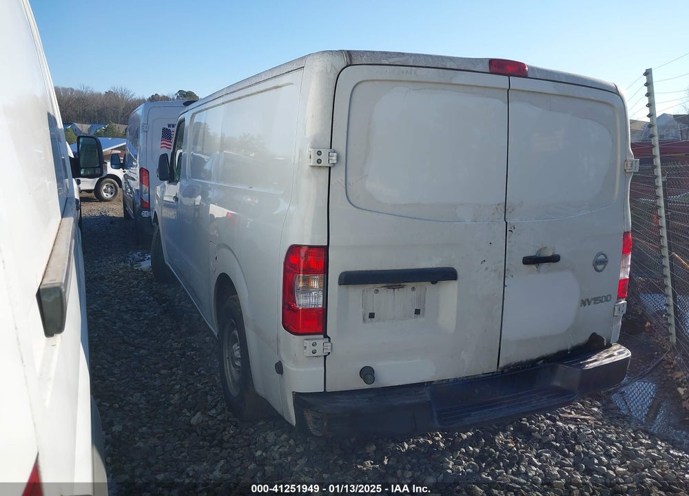 2017 NISSAN NV CARGO NV1500 S V6 VIN: 1N6BF0KM5HN804264