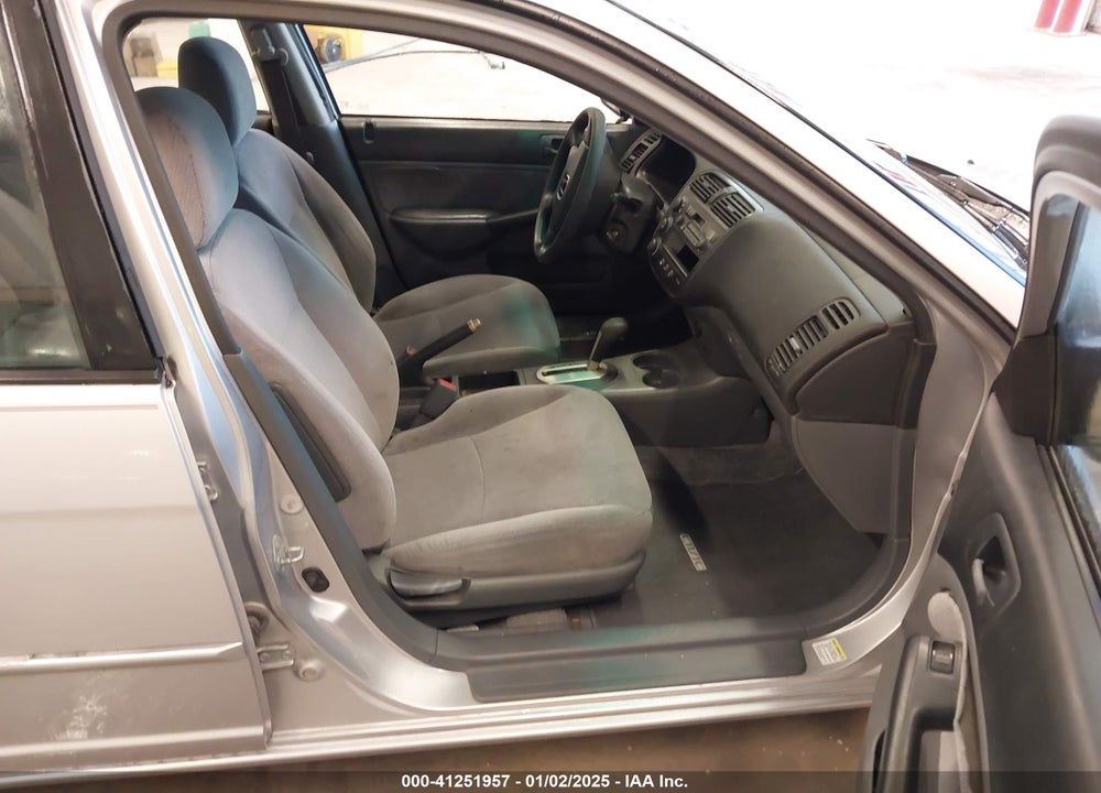 2001 HONDA CIVIC LX VIN: 1HGES165X1L071698