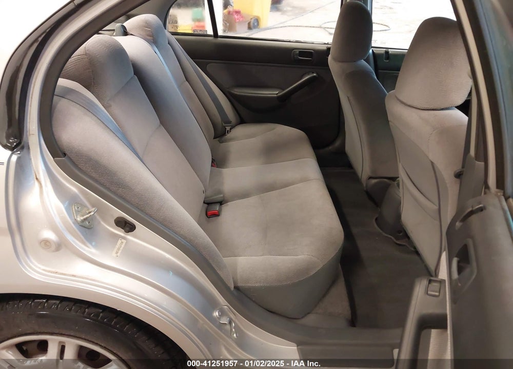 2001 HONDA CIVIC LX VIN: 1HGES165X1L071698