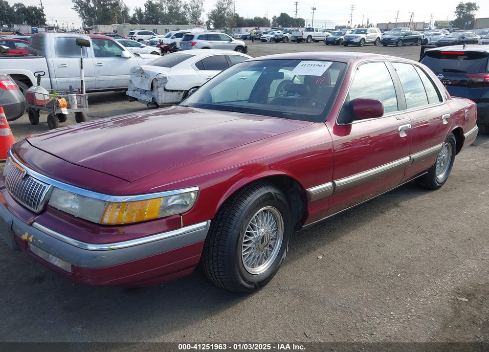 1992 MERCURY GRAND MARQUIS LS VIN: 2MECM75W6NX665273
