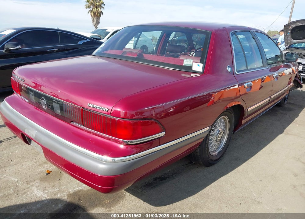 1992 MERCURY GRAND MARQUIS LS VIN: 2MECM75W6NX665273