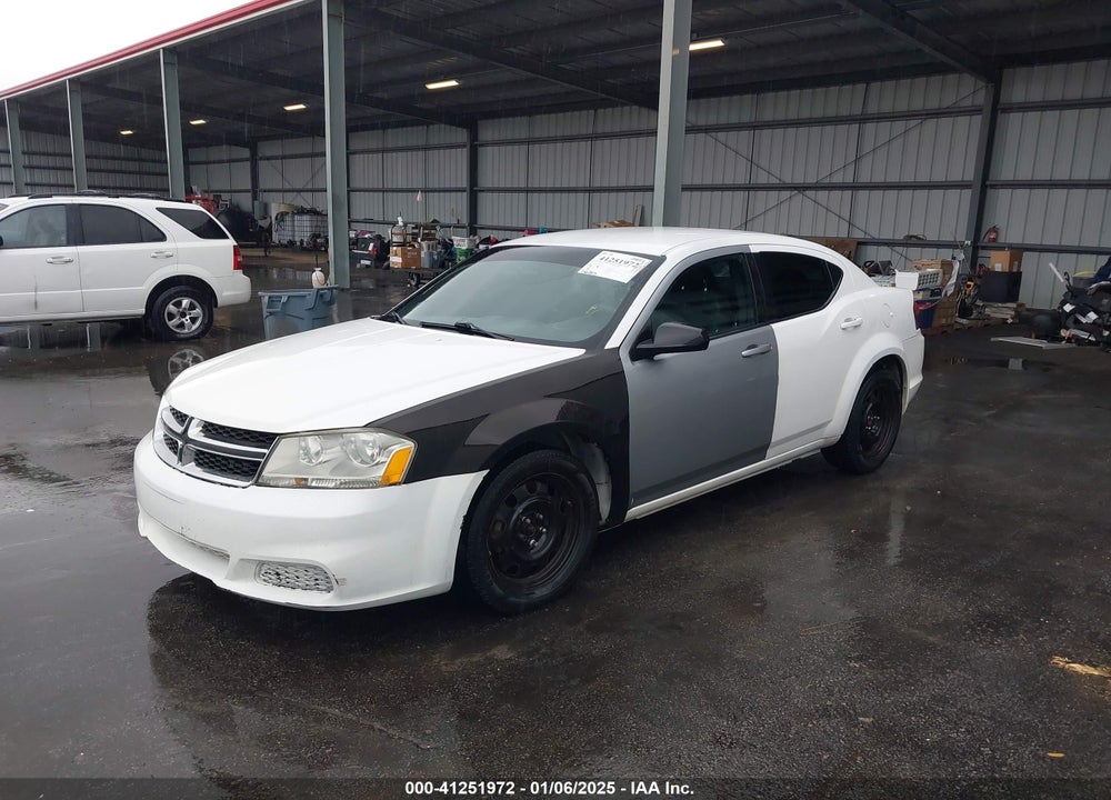 2014 DODGE AVENGER VIN: 1C3CDZAB2EN215464